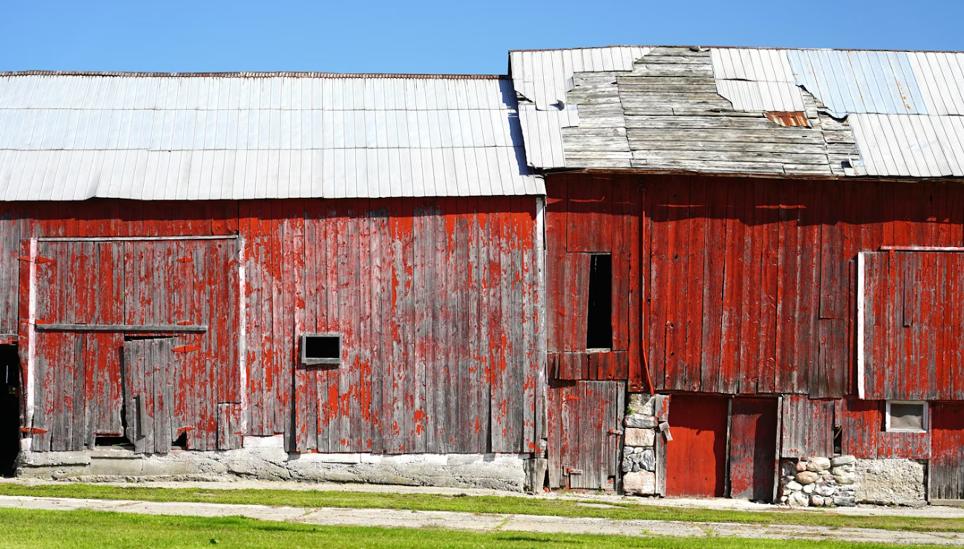 rusted roof